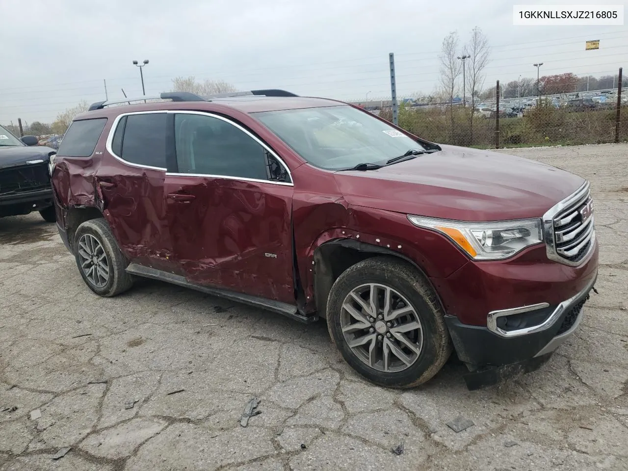 2018 GMC Acadia Sle VIN: 1GKKNLLSXJZ216805 Lot: 80724664