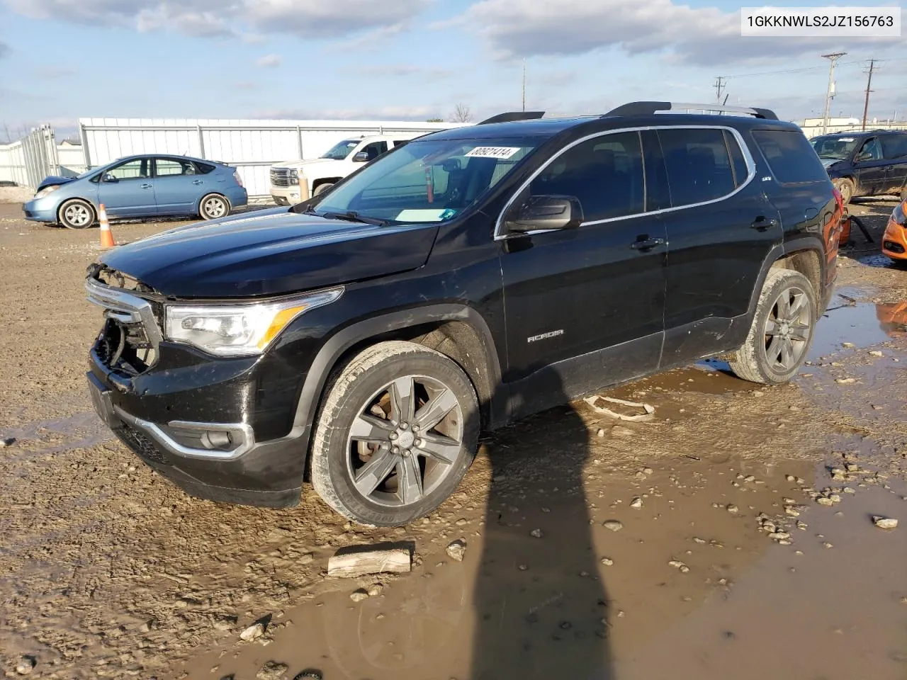 2018 GMC Acadia Slt-2 VIN: 1GKKNWLS2JZ156763 Lot: 80921414