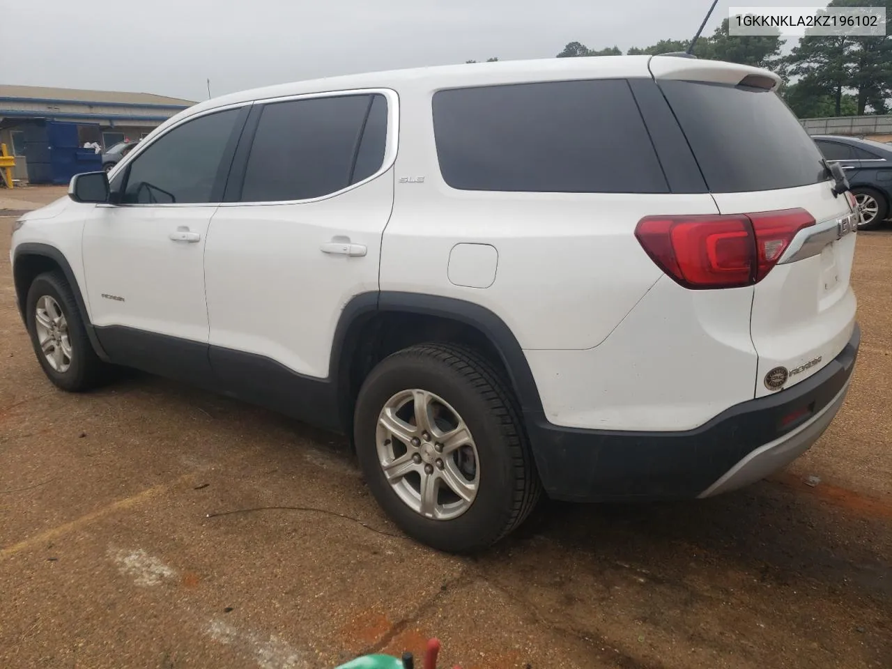 1GKKNKLA2KZ196102 2019 GMC Acadia Sle