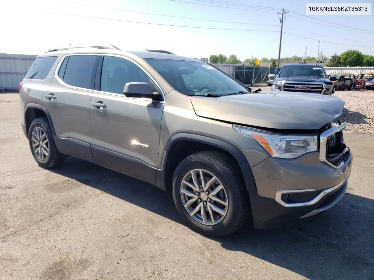 2019 GMC Acadia Sle VIN: 1GKKNSLS6KZ135313 Lot: 55263164