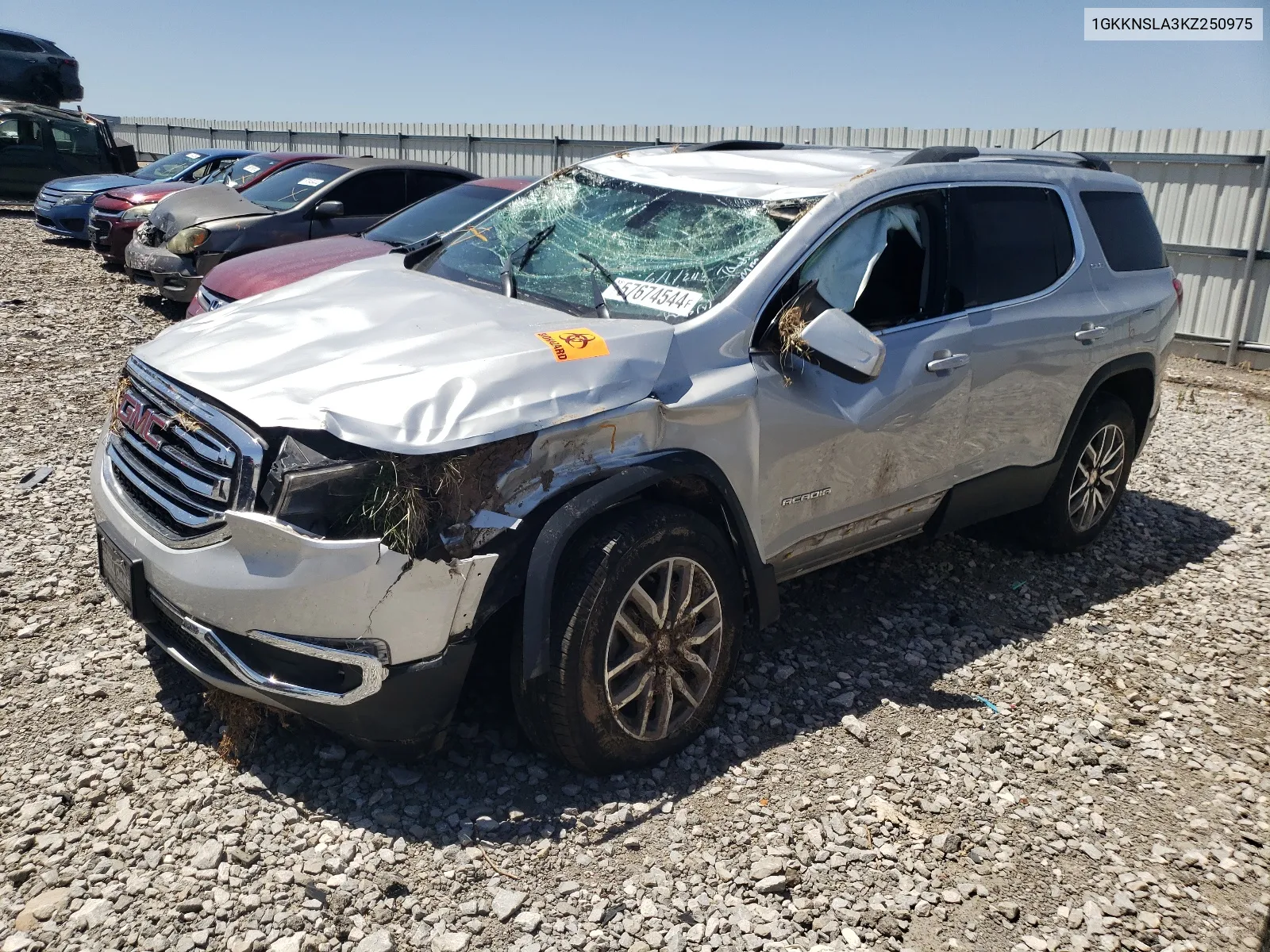 1GKKNSLA3KZ250975 2019 GMC Acadia Sle