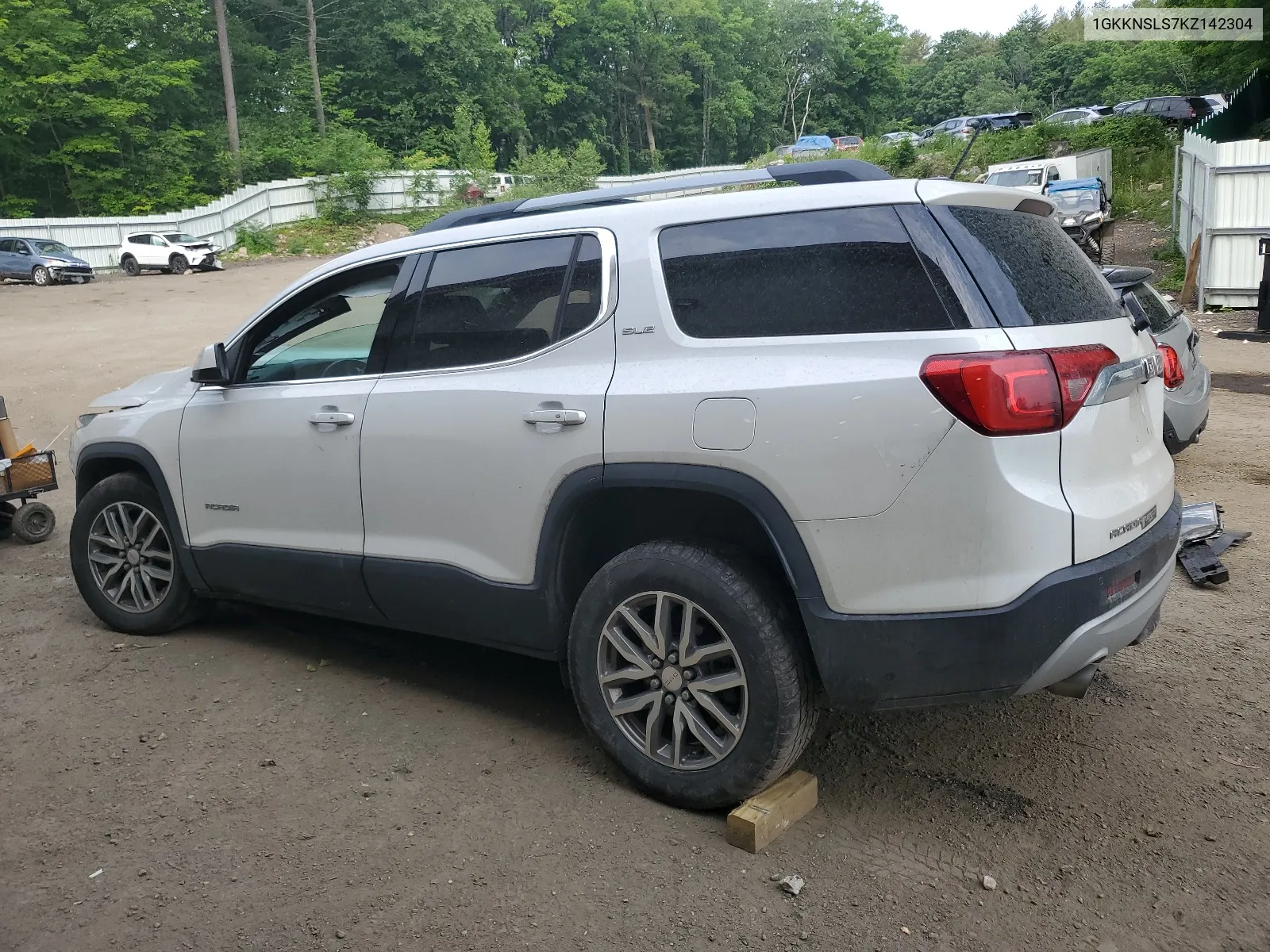 1GKKNSLS7KZ142304 2019 GMC Acadia Sle