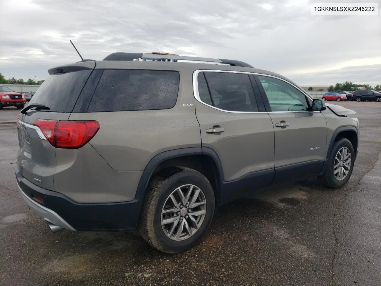 2019 GMC Acadia Sle VIN: 1GKKNSLSXKZ246222 Lot: 59442404