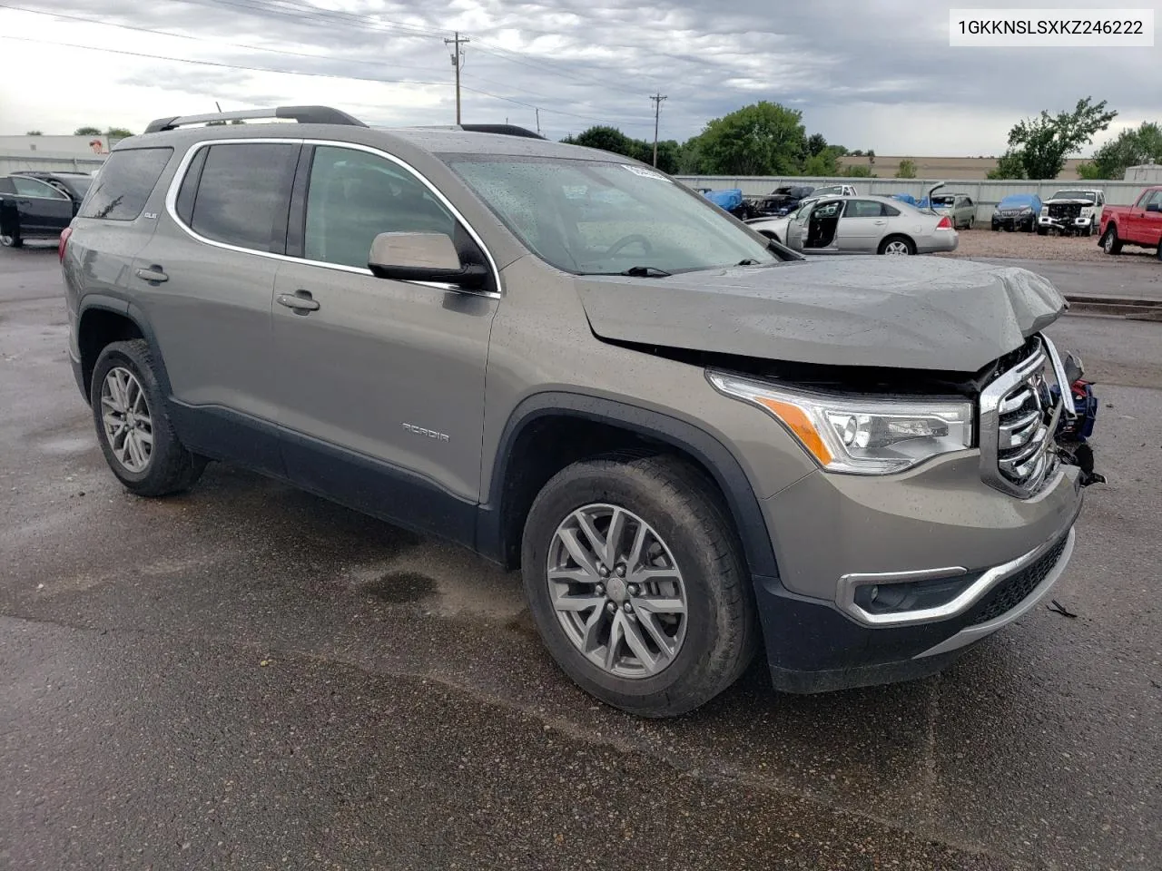 2019 GMC Acadia Sle VIN: 1GKKNSLSXKZ246222 Lot: 59442404