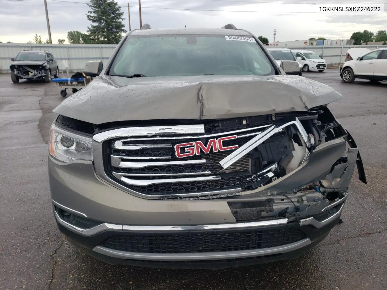 2019 GMC Acadia Sle VIN: 1GKKNSLSXKZ246222 Lot: 59442404