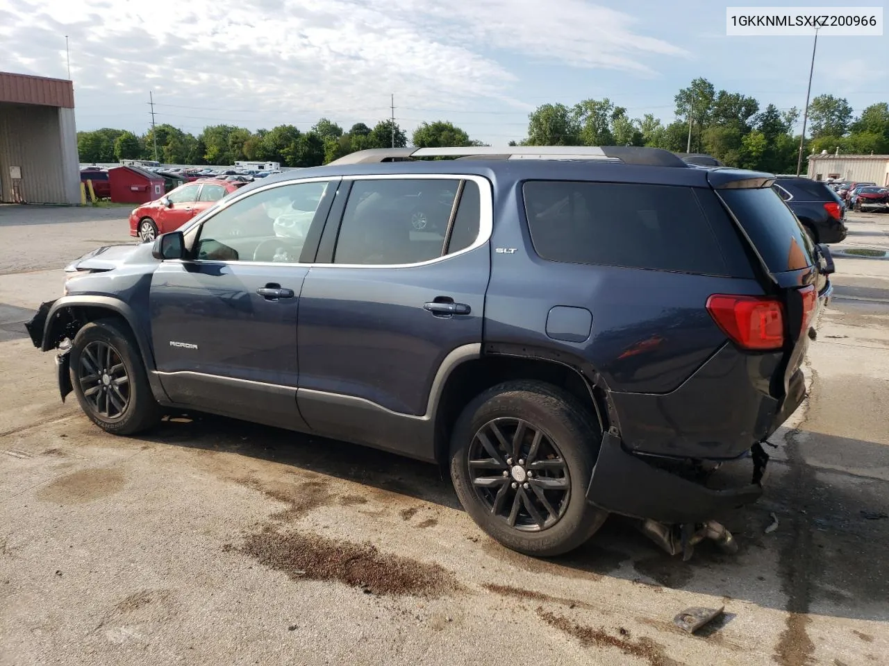 2019 GMC Acadia Slt-1 VIN: 1GKKNMLSXKZ200966 Lot: 59822854