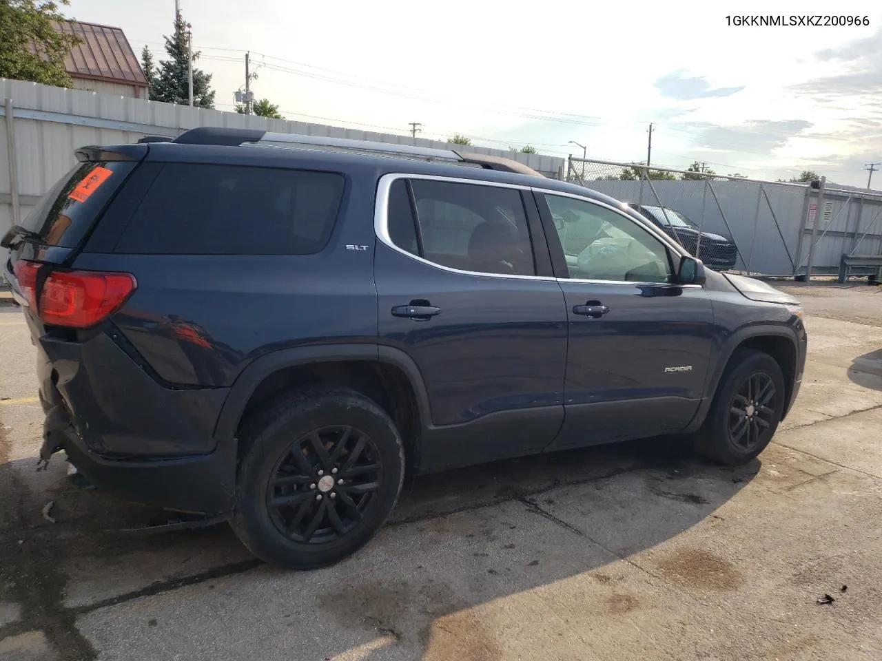 2019 GMC Acadia Slt-1 VIN: 1GKKNMLSXKZ200966 Lot: 59822854