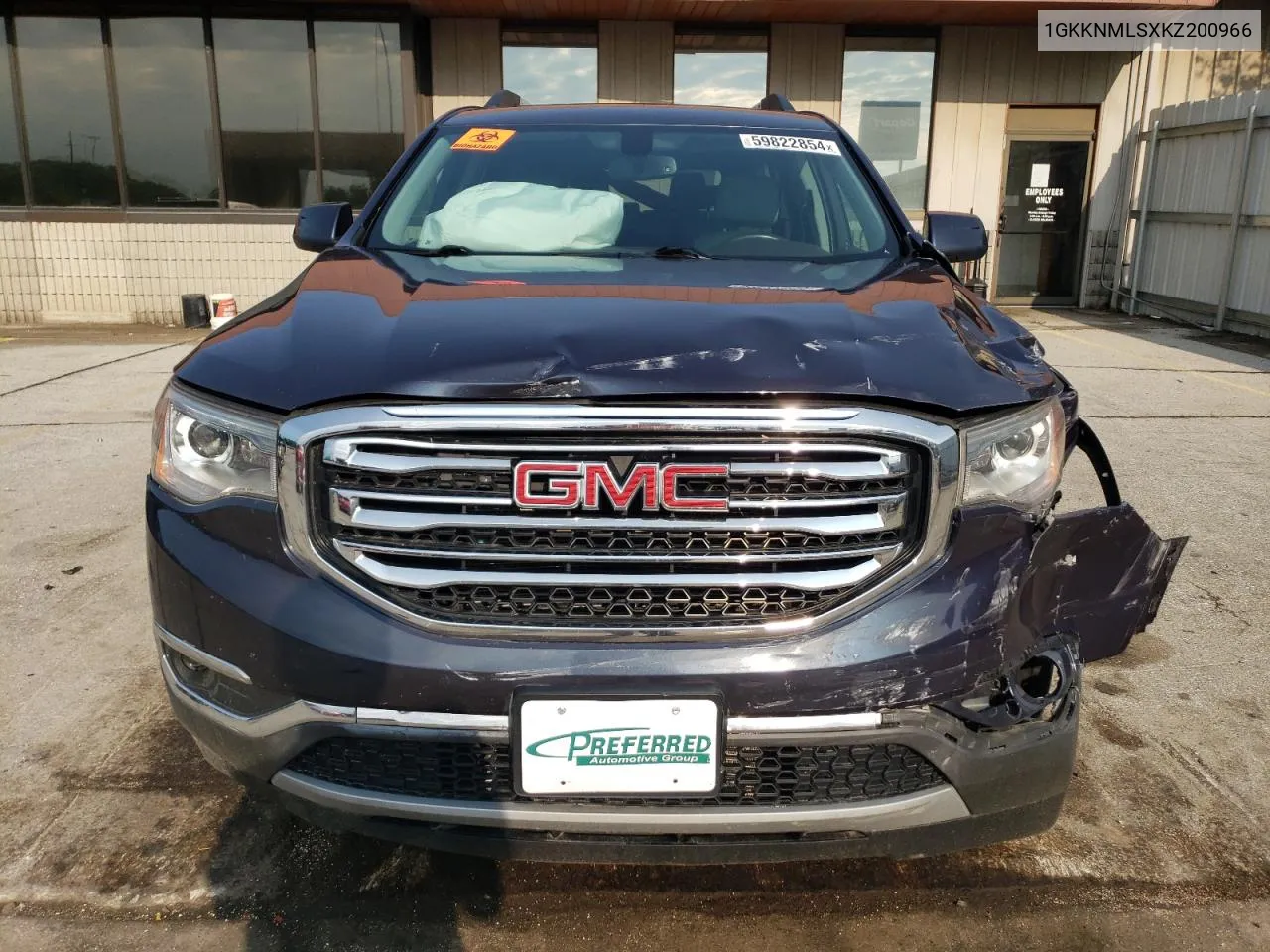 1GKKNMLSXKZ200966 2019 GMC Acadia Slt-1