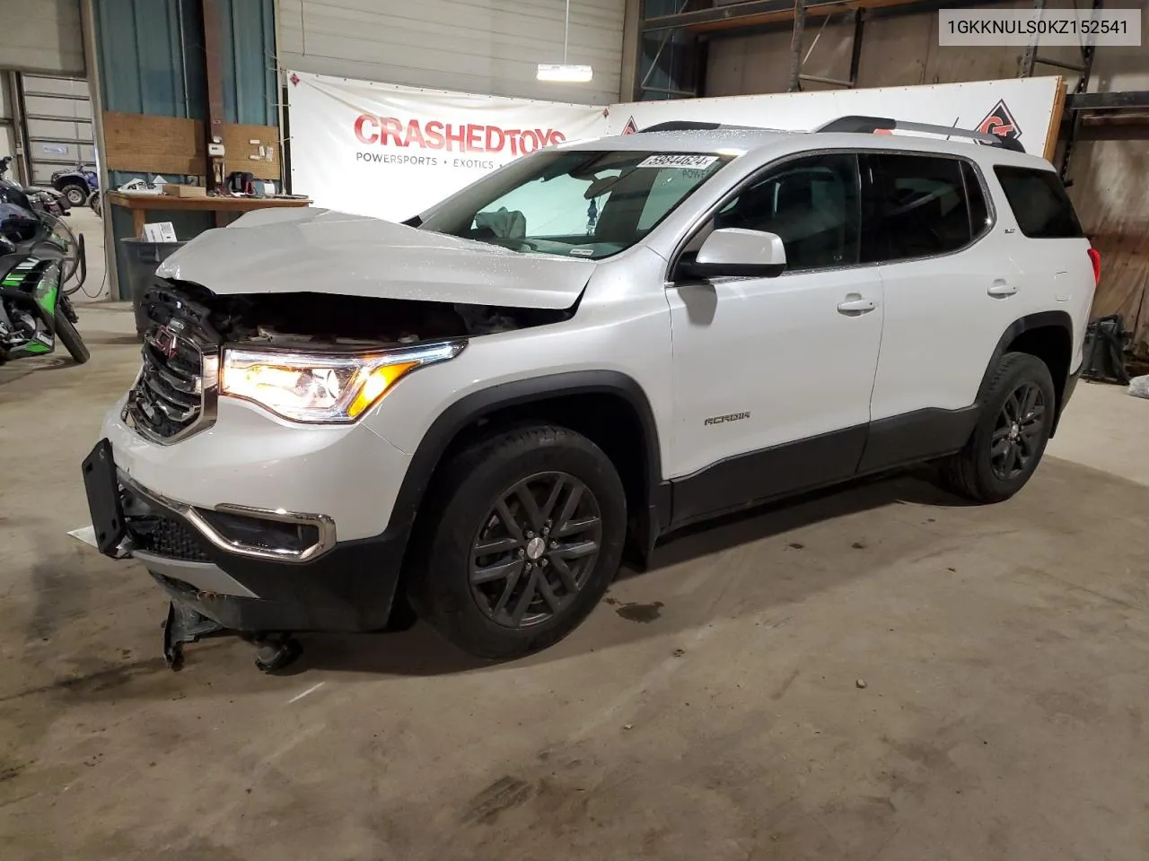 2019 GMC Acadia Slt-1 VIN: 1GKKNULS0KZ152541 Lot: 59844624