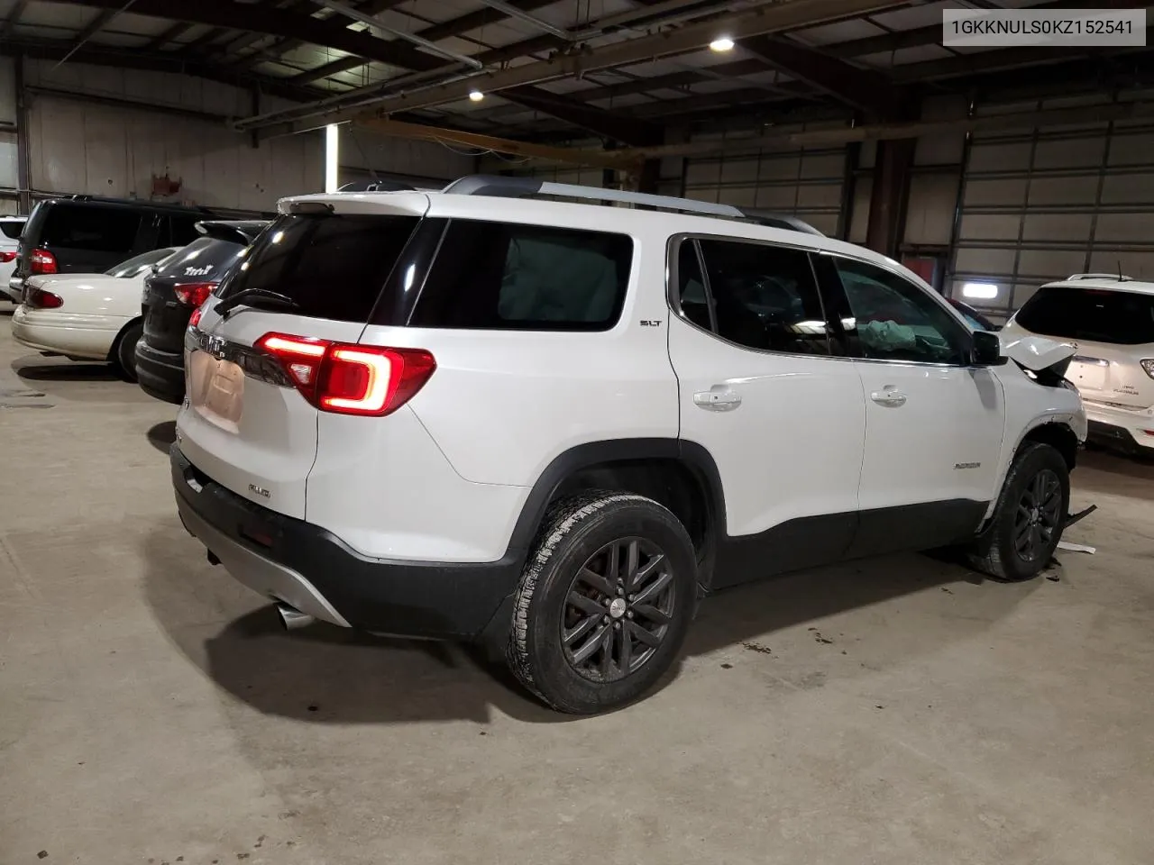 2019 GMC Acadia Slt-1 VIN: 1GKKNULS0KZ152541 Lot: 59844624