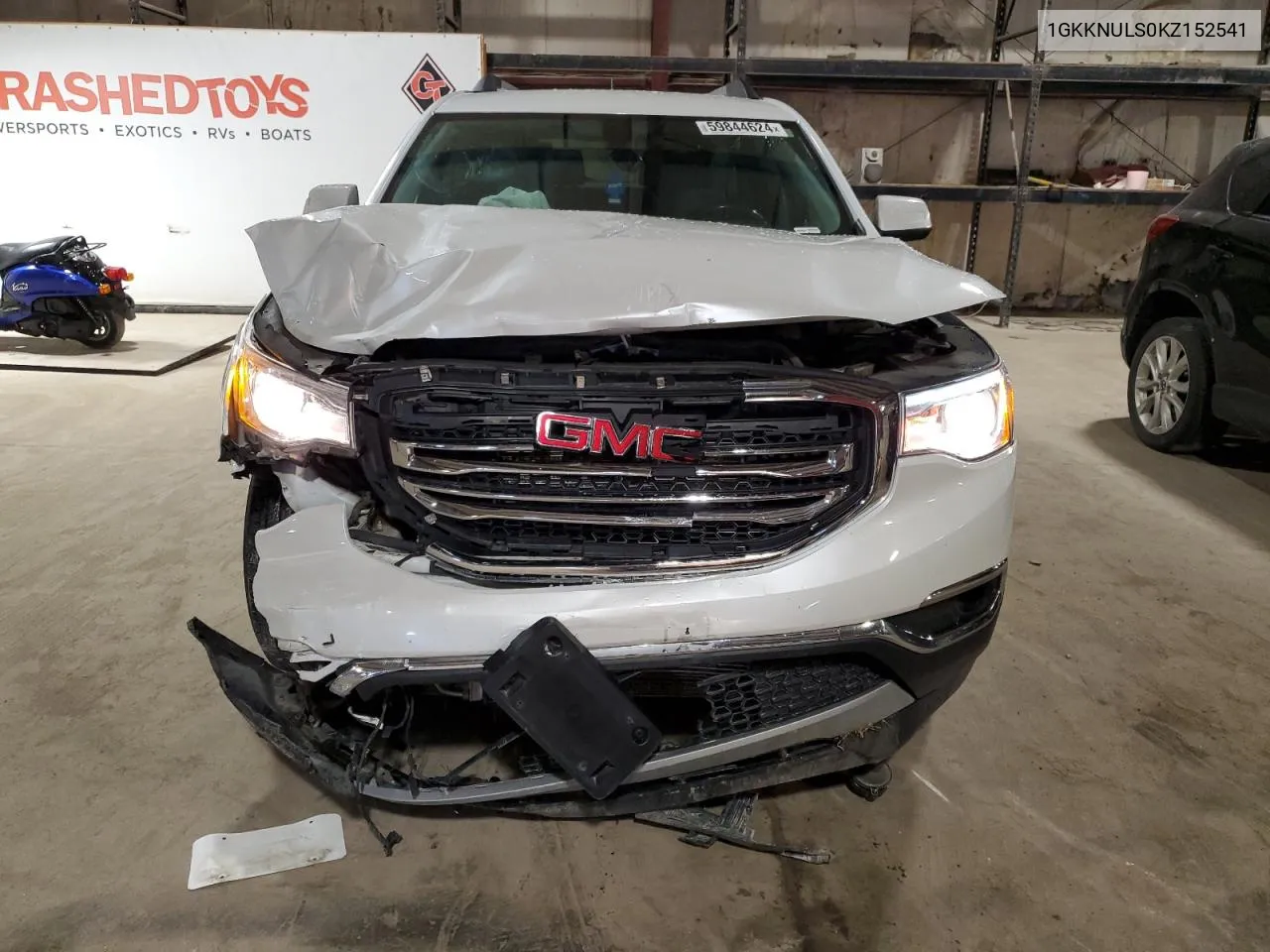 2019 GMC Acadia Slt-1 VIN: 1GKKNULS0KZ152541 Lot: 59844624