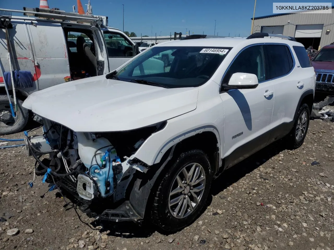 1GKKNLLA8KZ203785 2019 GMC Acadia Sle