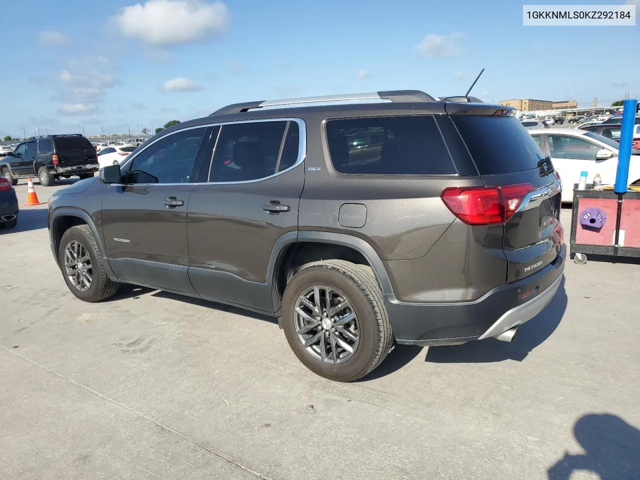 2019 GMC Acadia Slt-1 VIN: 1GKKNMLS0KZ292184 Lot: 60345084