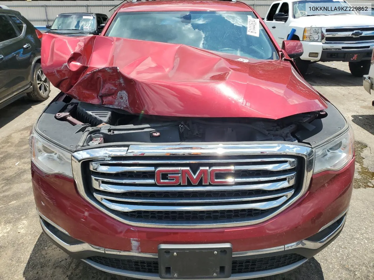 1GKKNLLA9KZ229862 2019 GMC Acadia Sle