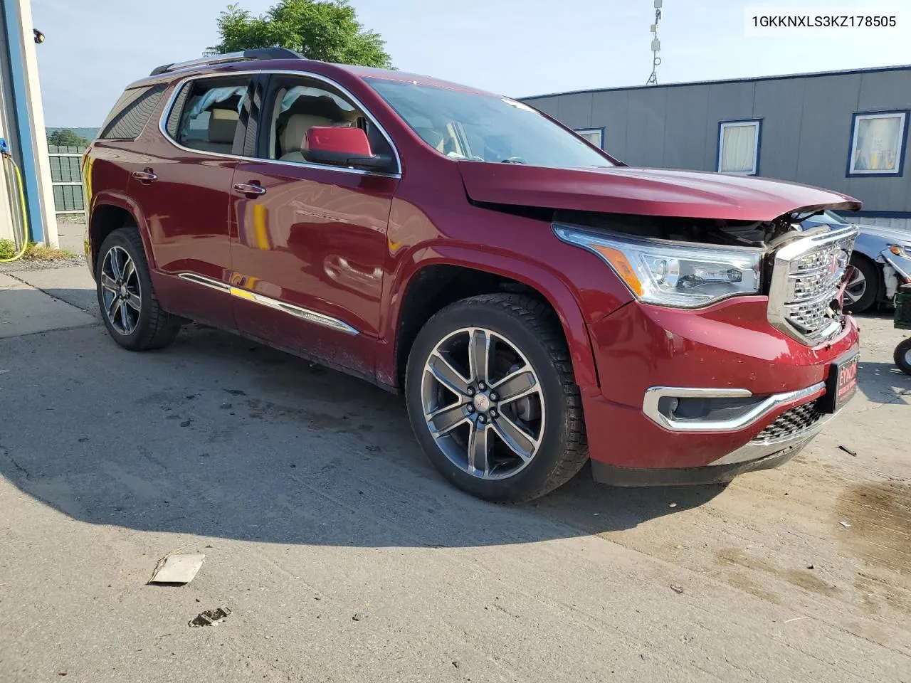 1GKKNXLS3KZ178505 2019 GMC Acadia Denali