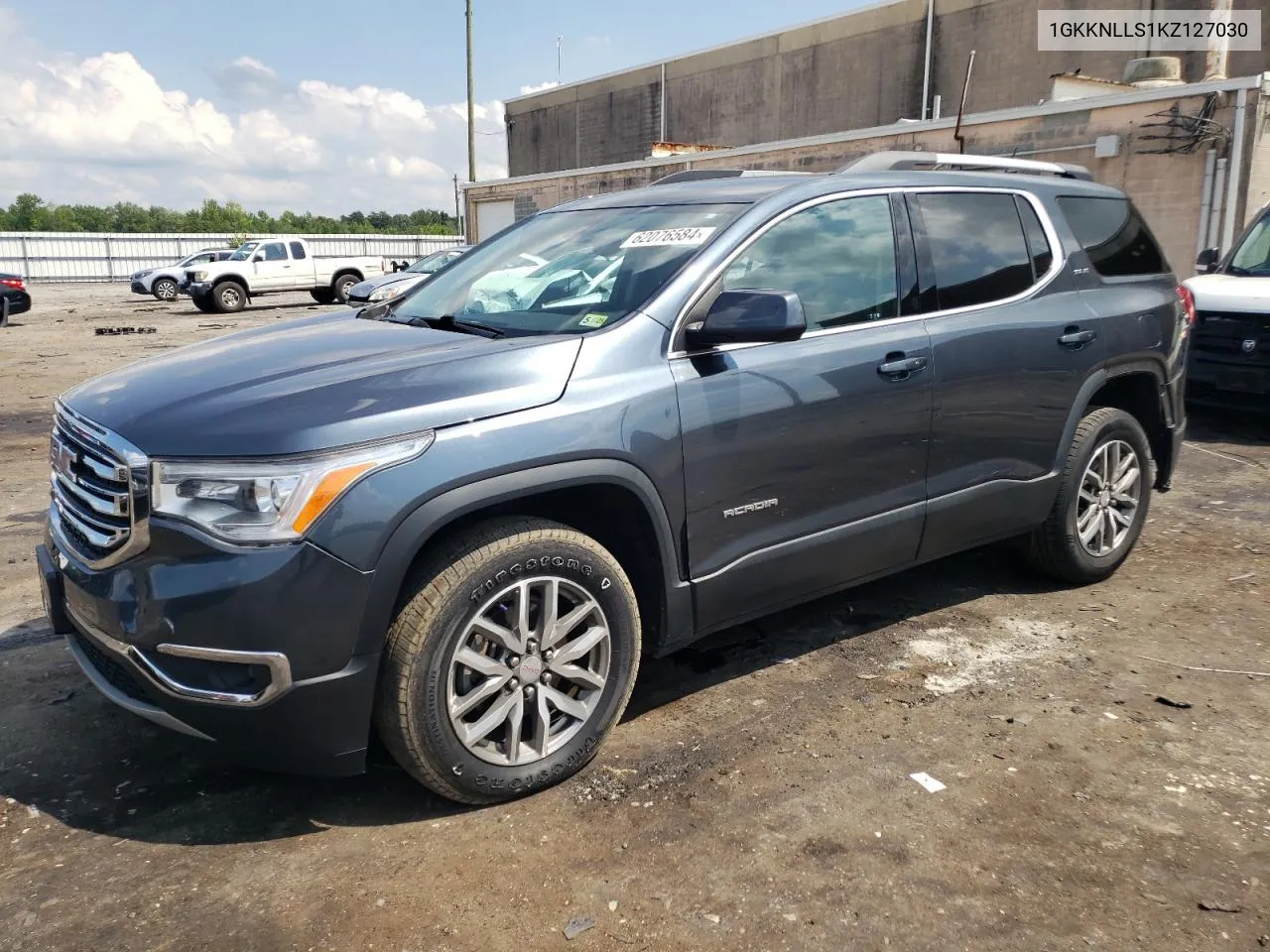 2019 GMC Acadia Sle VIN: 1GKKNLLS1KZ127030 Lot: 62076584