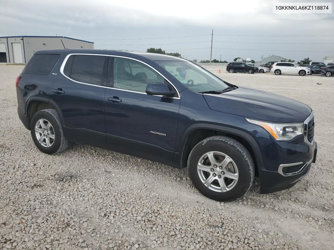 2019 GMC Acadia Sle VIN: 1GKKNKLA6KZ118874 Lot: 62837004