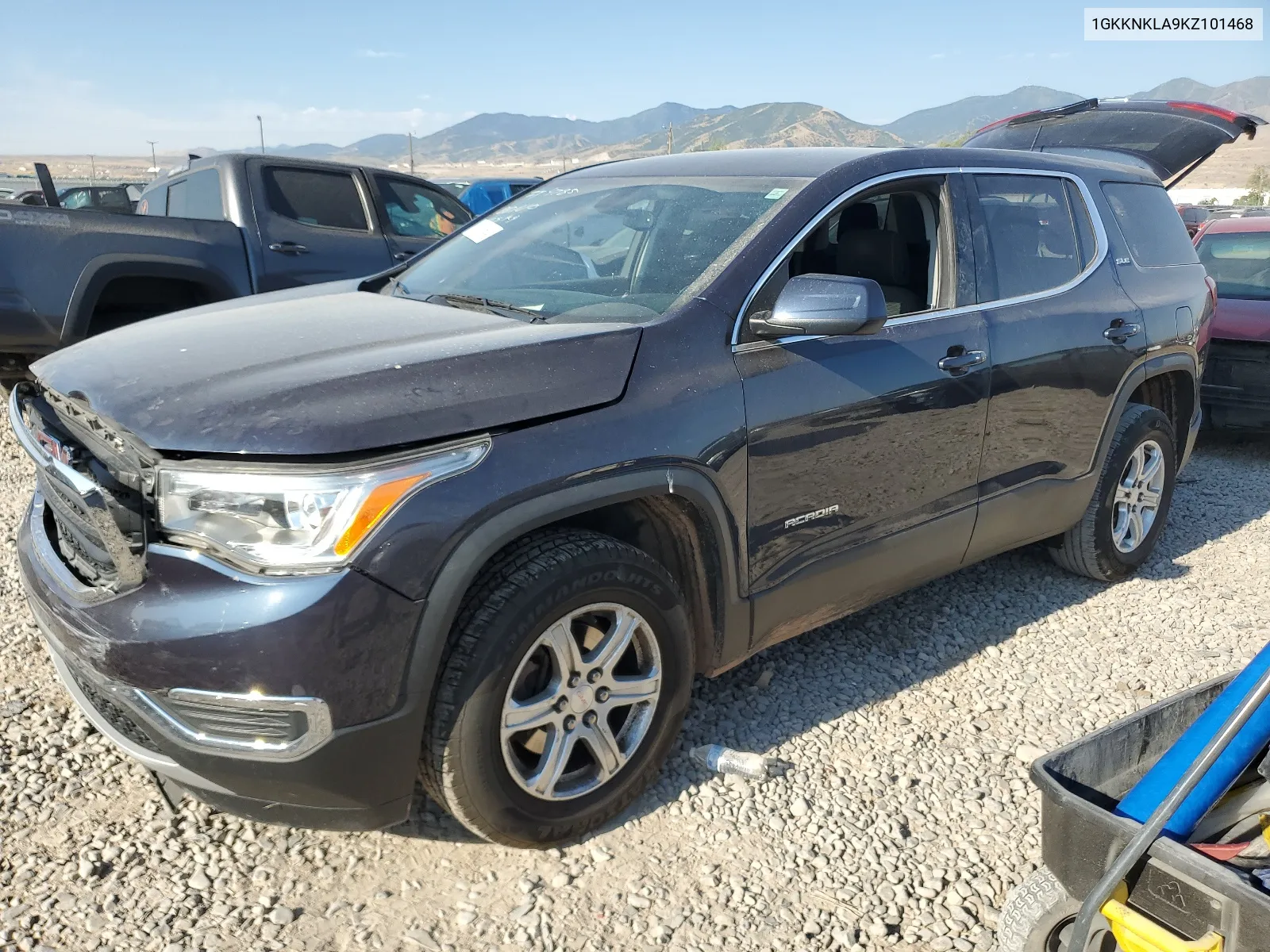 2019 GMC Acadia Sle VIN: 1GKKNKLA9KZ101468 Lot: 63309604