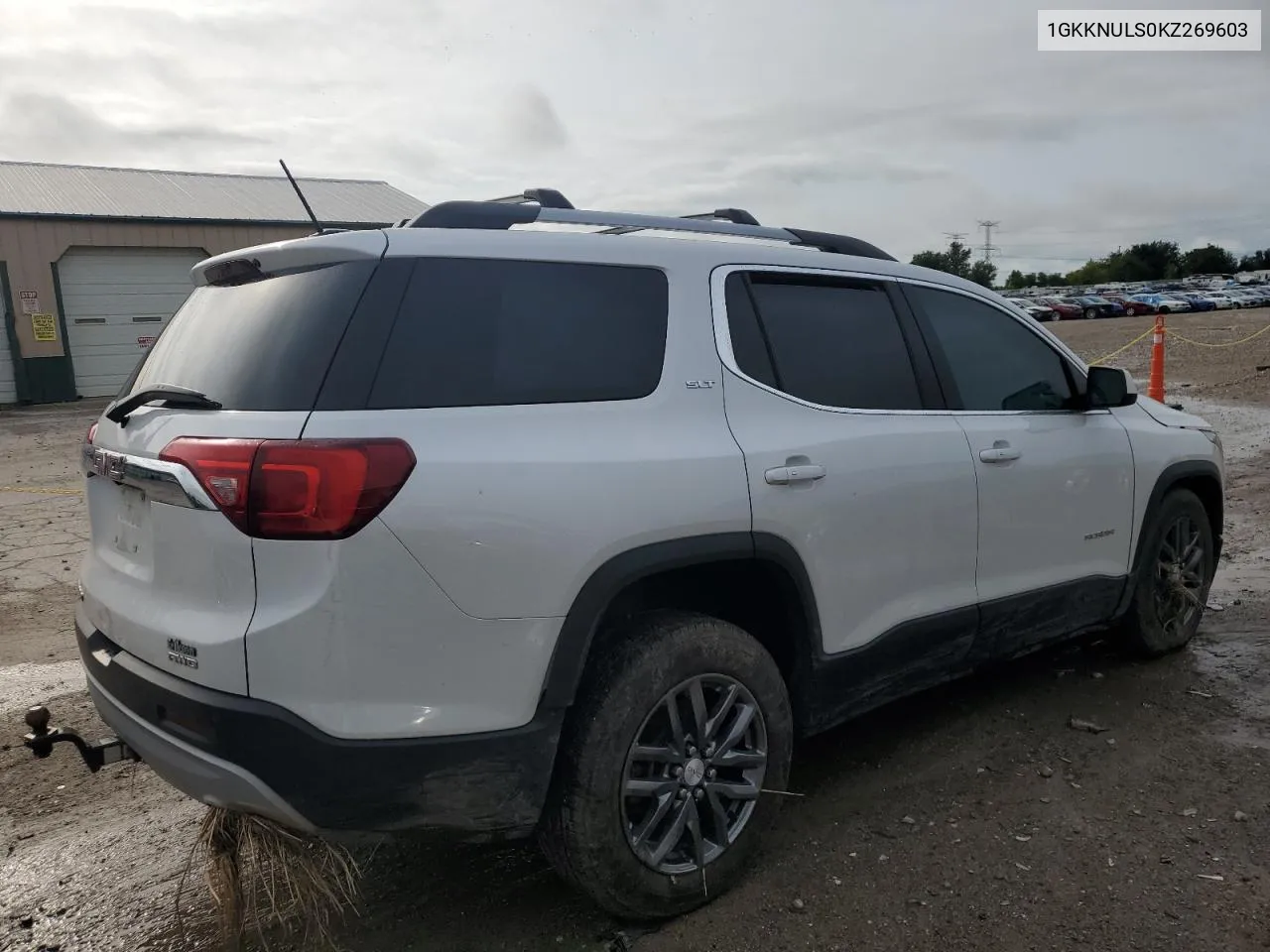 2019 GMC Acadia Slt-1 VIN: 1GKKNULS0KZ269603 Lot: 63398754