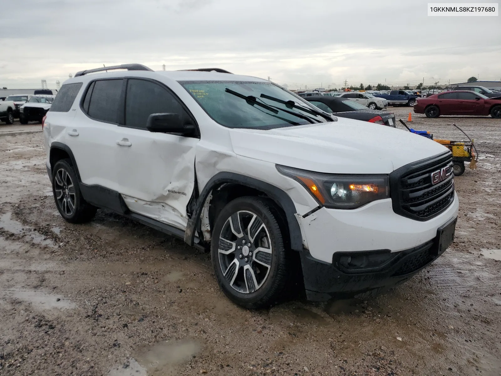 2019 GMC Acadia Slt-1 VIN: 1GKKNMLS8KZ197680 Lot: 63835524