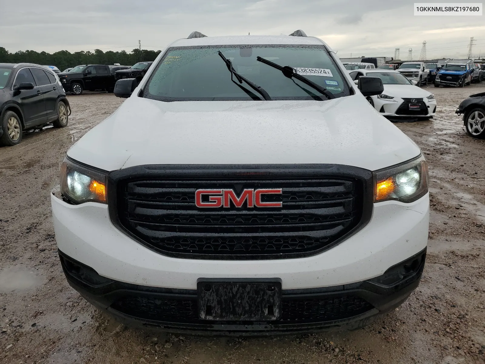 2019 GMC Acadia Slt-1 VIN: 1GKKNMLS8KZ197680 Lot: 63835524