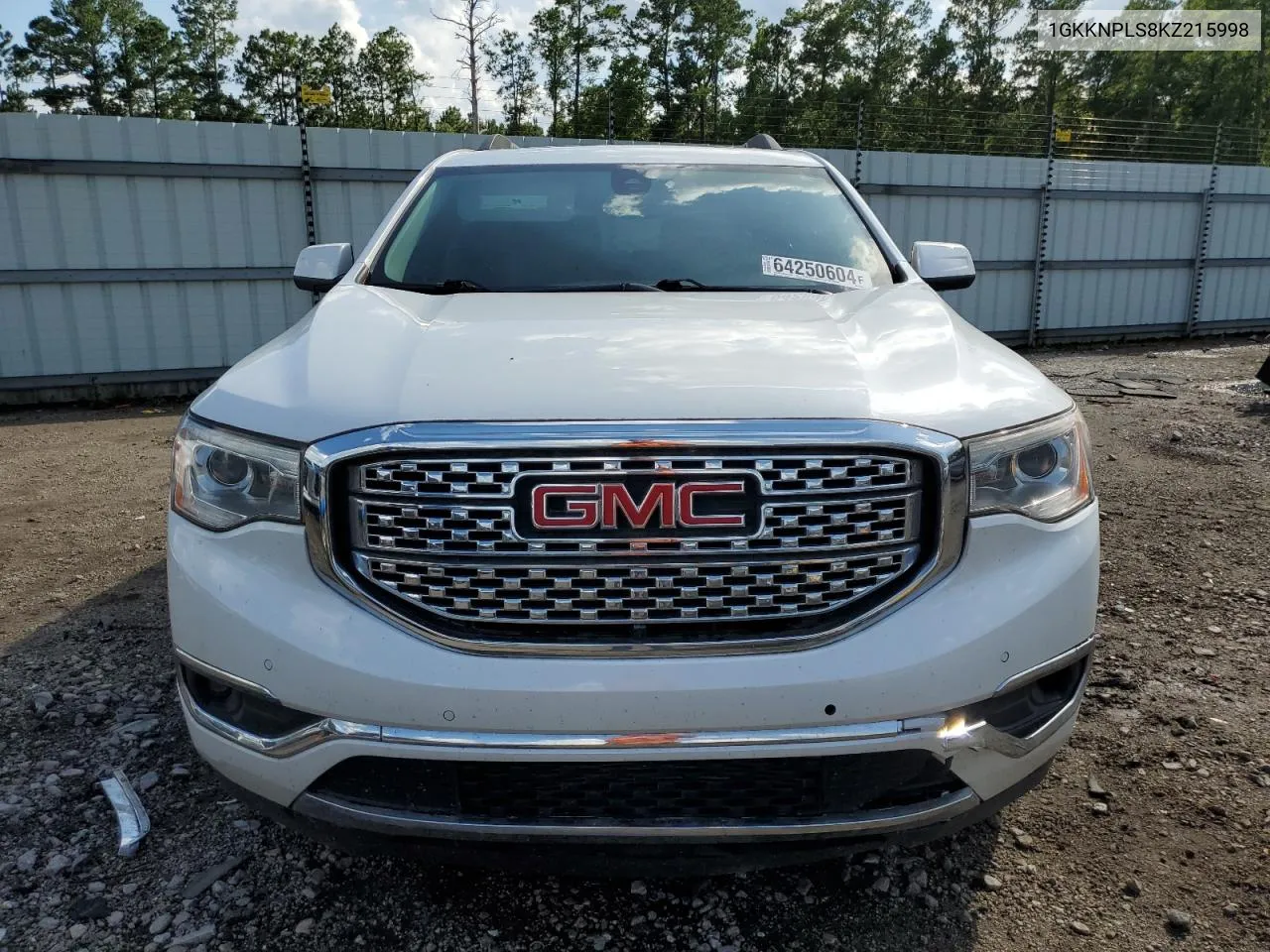 1GKKNPLS8KZ215998 2019 GMC Acadia Denali