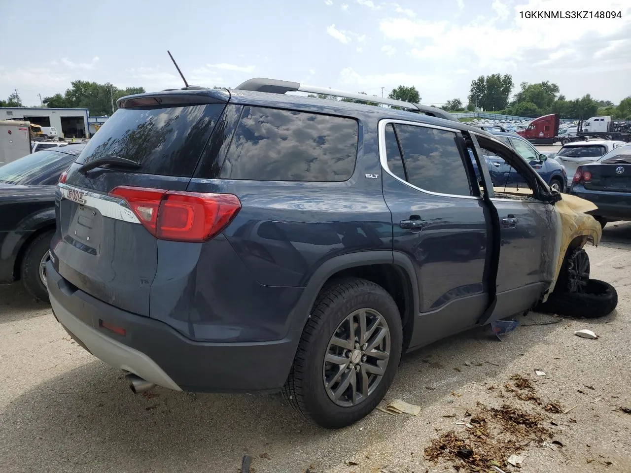 1GKKNMLS3KZ148094 2019 GMC Acadia Slt-1