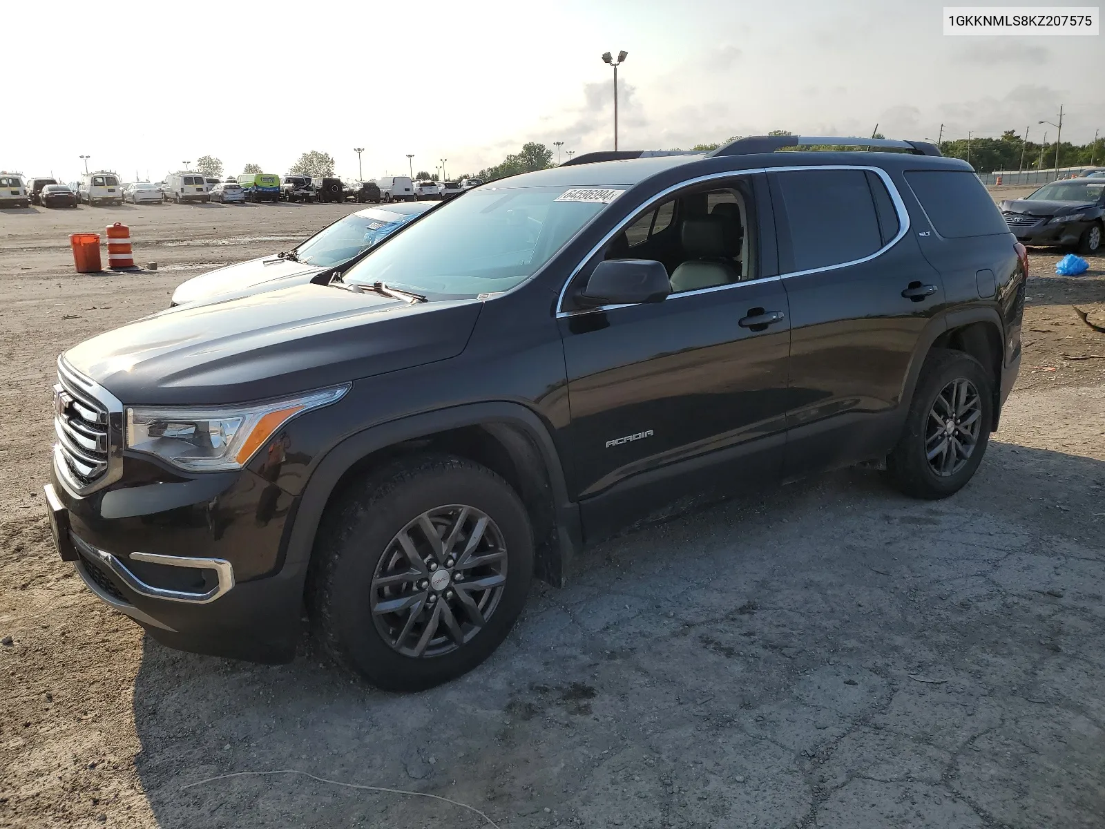 2019 GMC Acadia Slt-1 VIN: 1GKKNMLS8KZ207575 Lot: 64596994