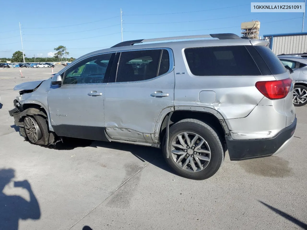 2019 GMC Acadia Sle VIN: 1GKKNLLA1KZ261091 Lot: 65403934