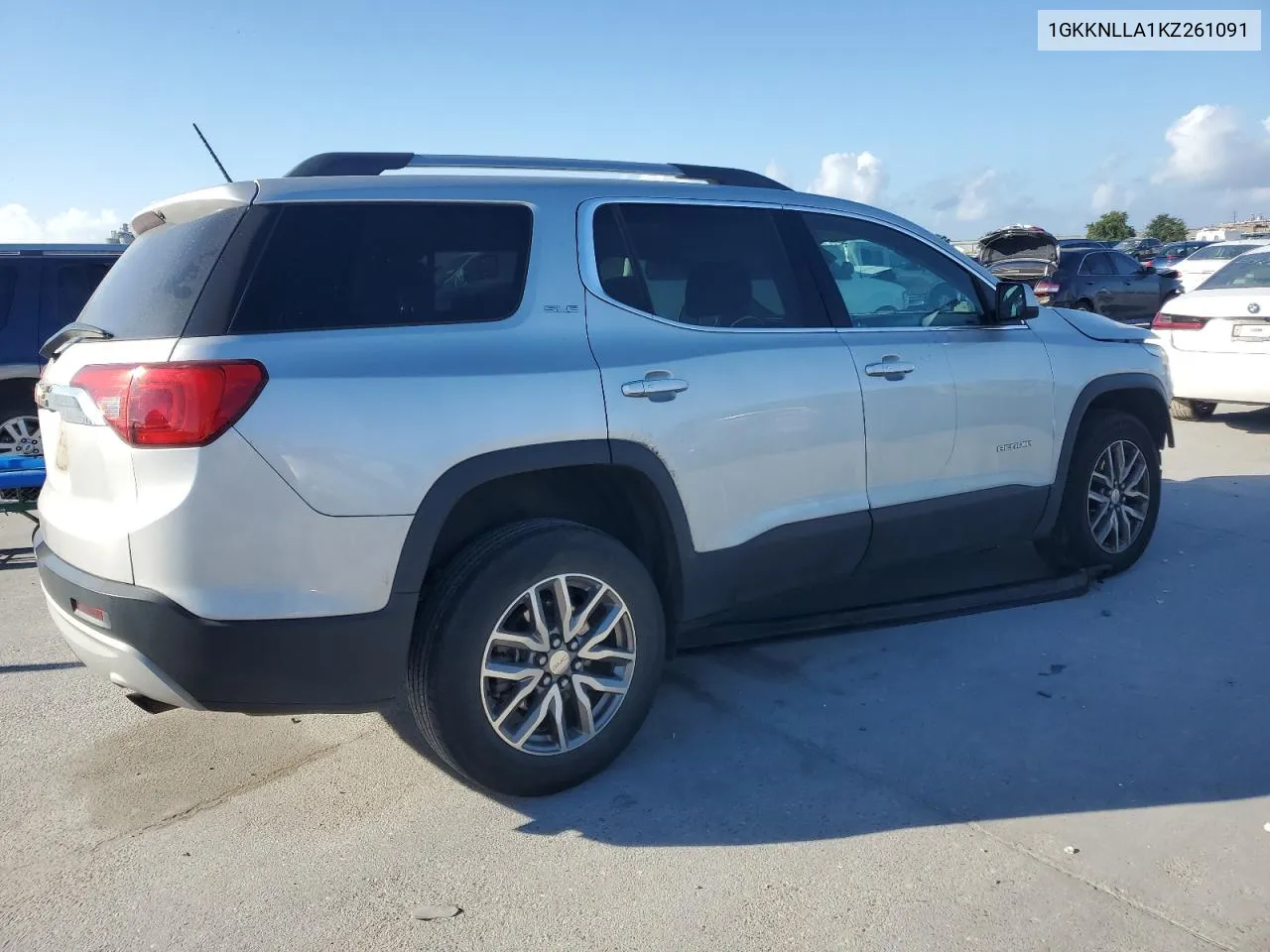 2019 GMC Acadia Sle VIN: 1GKKNLLA1KZ261091 Lot: 65403934