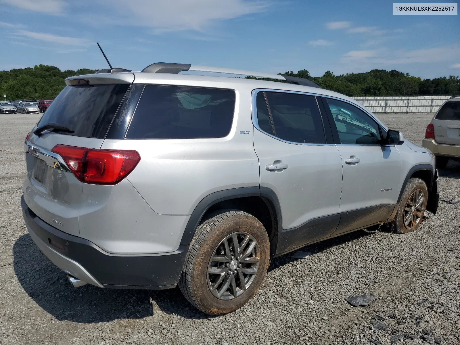 2019 GMC Acadia Slt-1 VIN: 1GKKNULSXKZ252517 Lot: 65556774