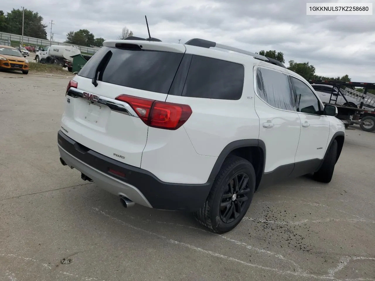 2019 GMC Acadia Slt-1 VIN: 1GKKNULS7KZ258680 Lot: 65935834