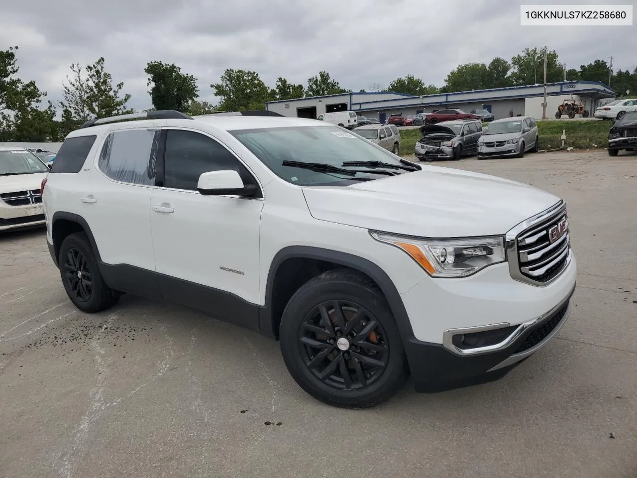 1GKKNULS7KZ258680 2019 GMC Acadia Slt-1