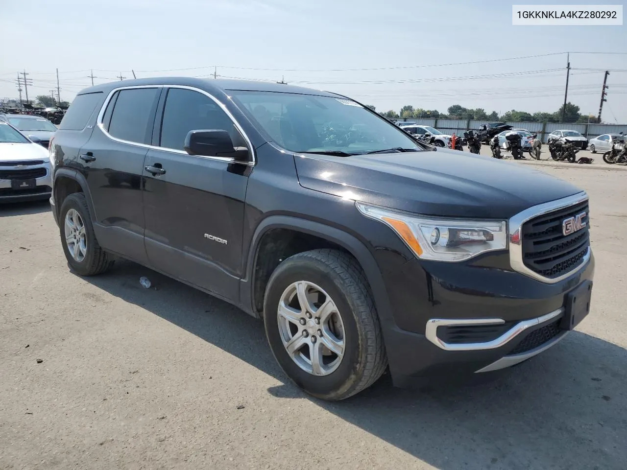 2019 GMC Acadia Sle VIN: 1GKKNKLA4KZ280292 Lot: 66041114