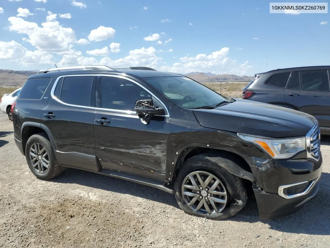 2019 GMC Acadia Slt-1 VIN: 1GKKNMLS0KZ260769 Lot: 66989554