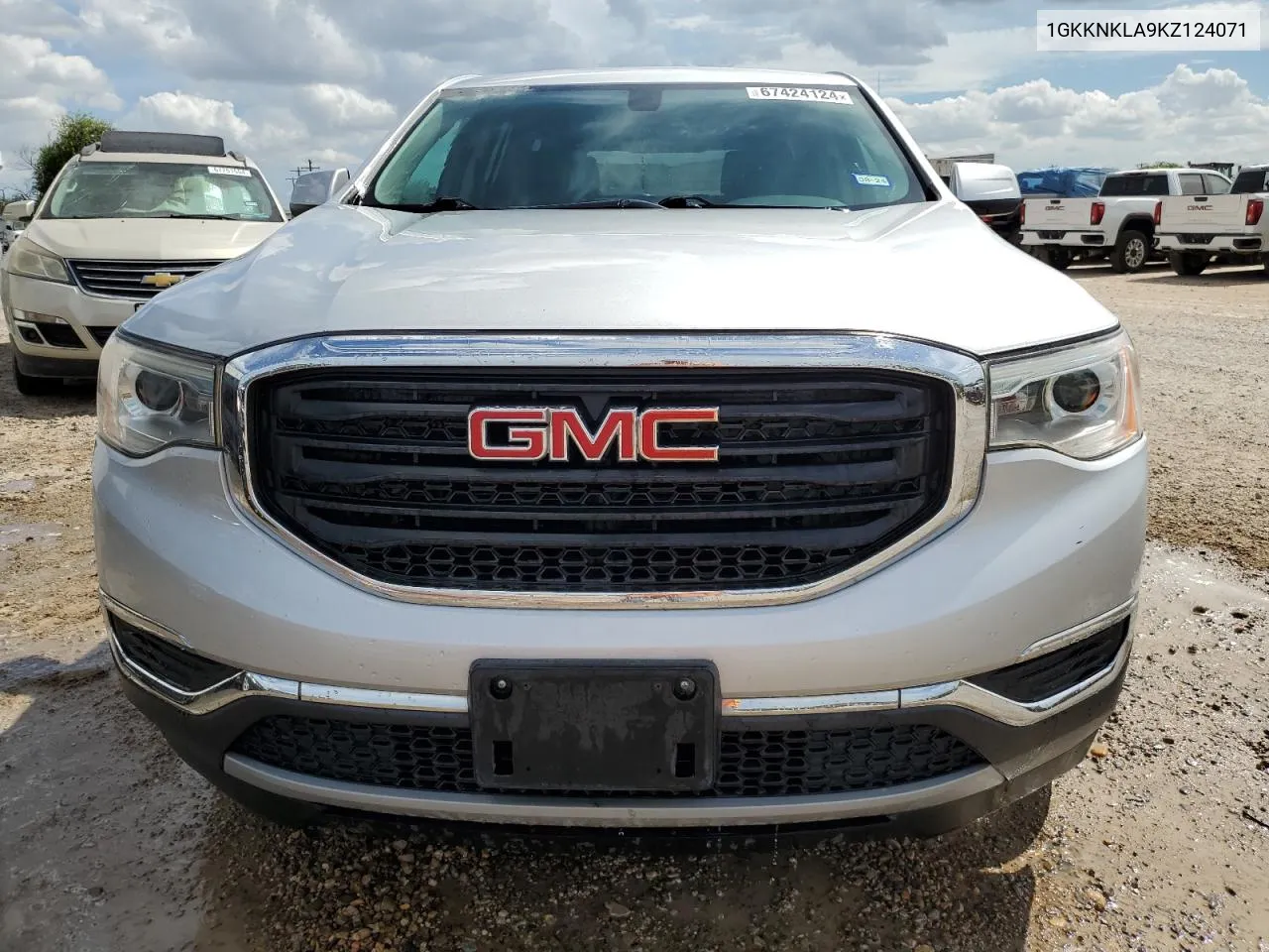 1GKKNKLA9KZ124071 2019 GMC Acadia Sle