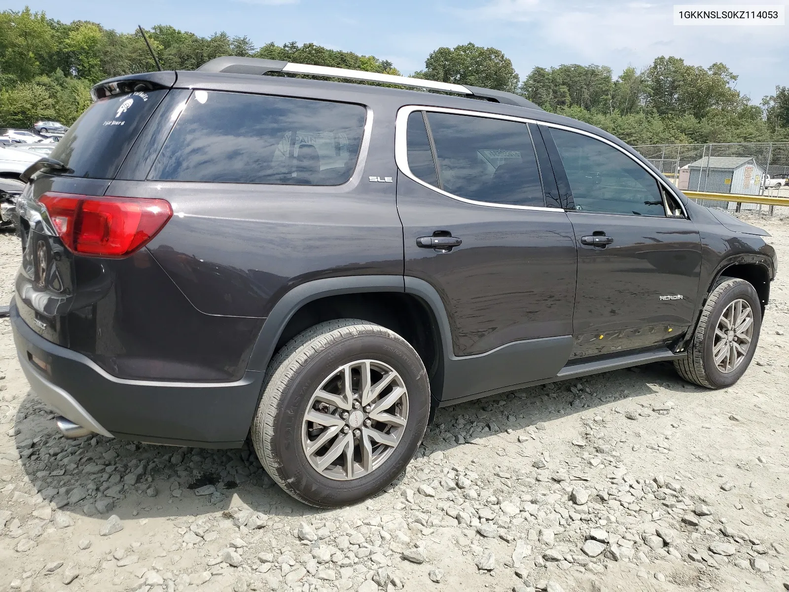 1GKKNSLS0KZ114053 2019 GMC Acadia Sle