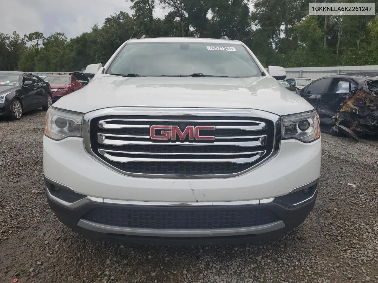 2019 GMC Acadia Sle VIN: 1GKKNLLA6KZ261247 Lot: 68021384