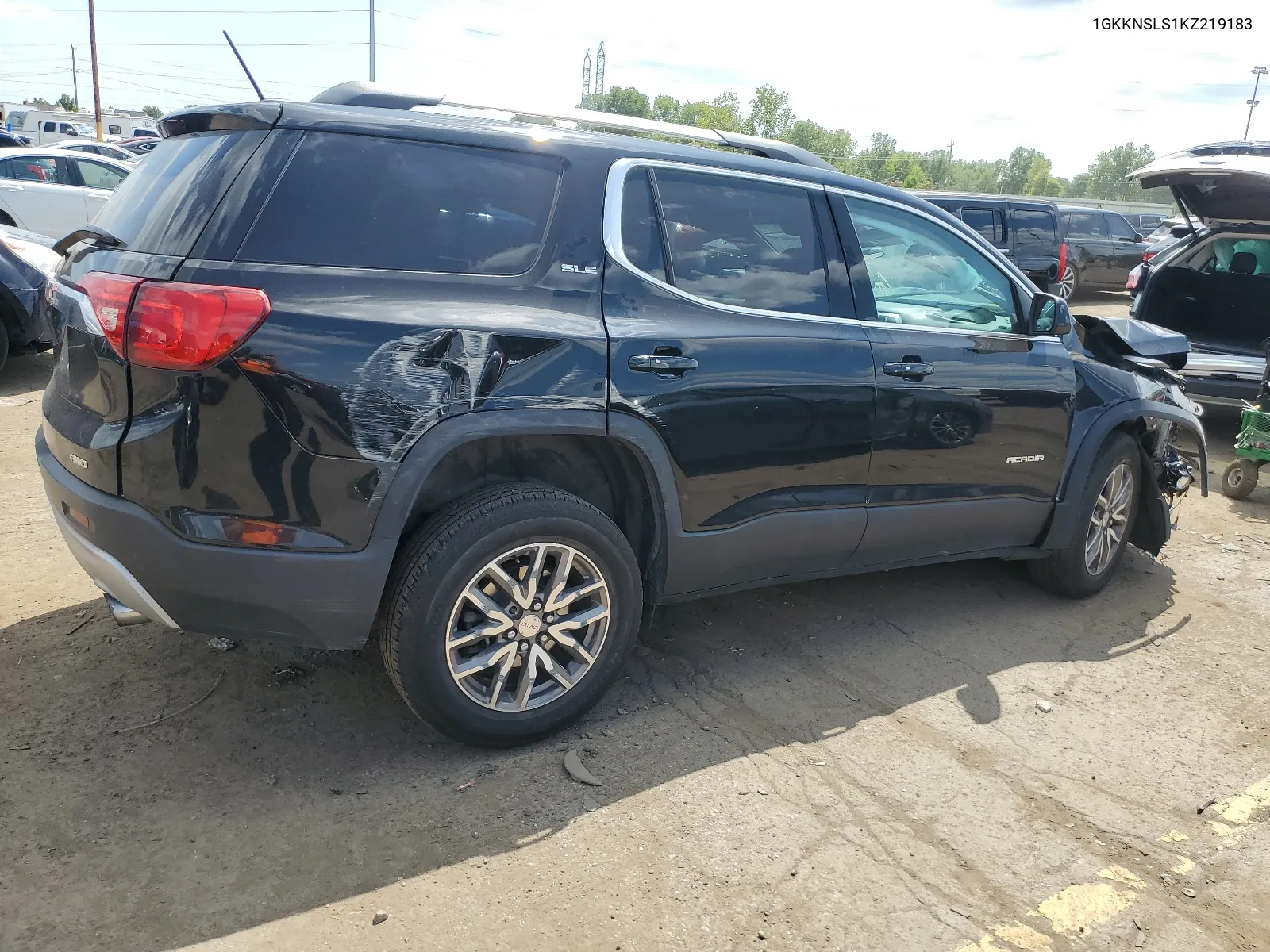 1GKKNSLS1KZ219183 2019 GMC Acadia Sle