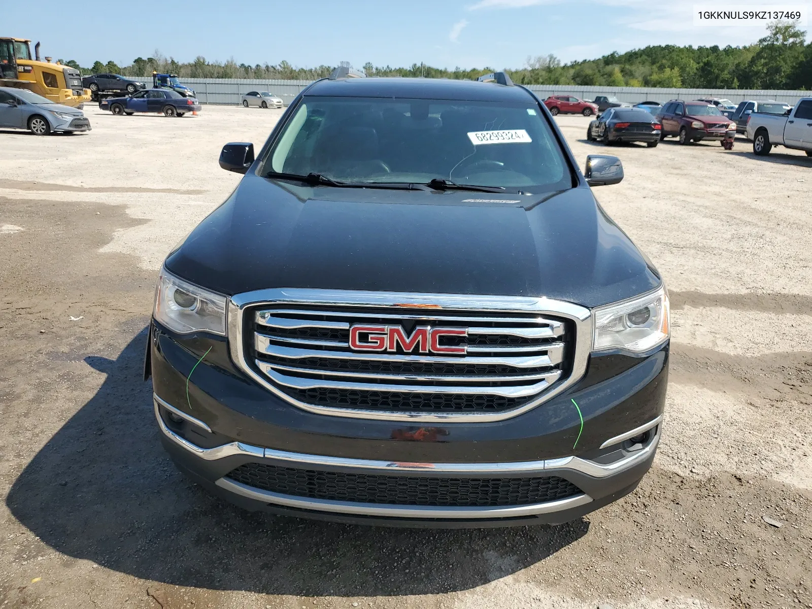 2019 GMC Acadia Slt-1 VIN: 1GKKNULS9KZ137469 Lot: 68299324