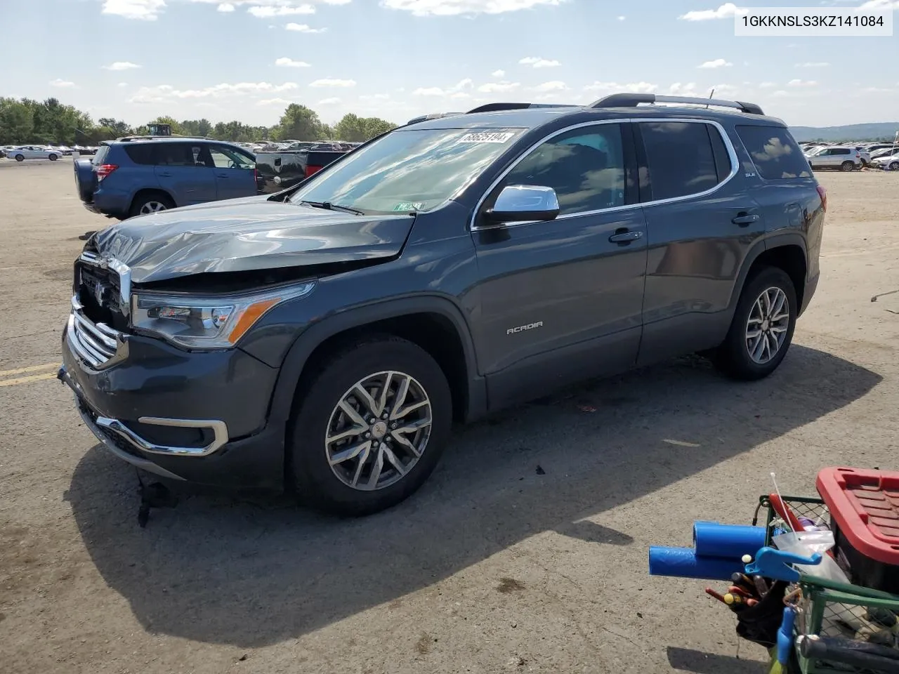 1GKKNSLS3KZ141084 2019 GMC Acadia Sle