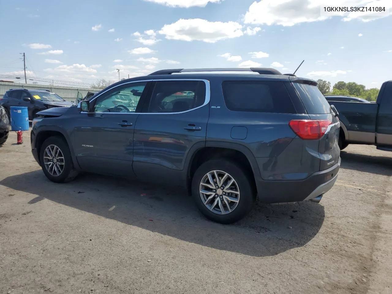 1GKKNSLS3KZ141084 2019 GMC Acadia Sle