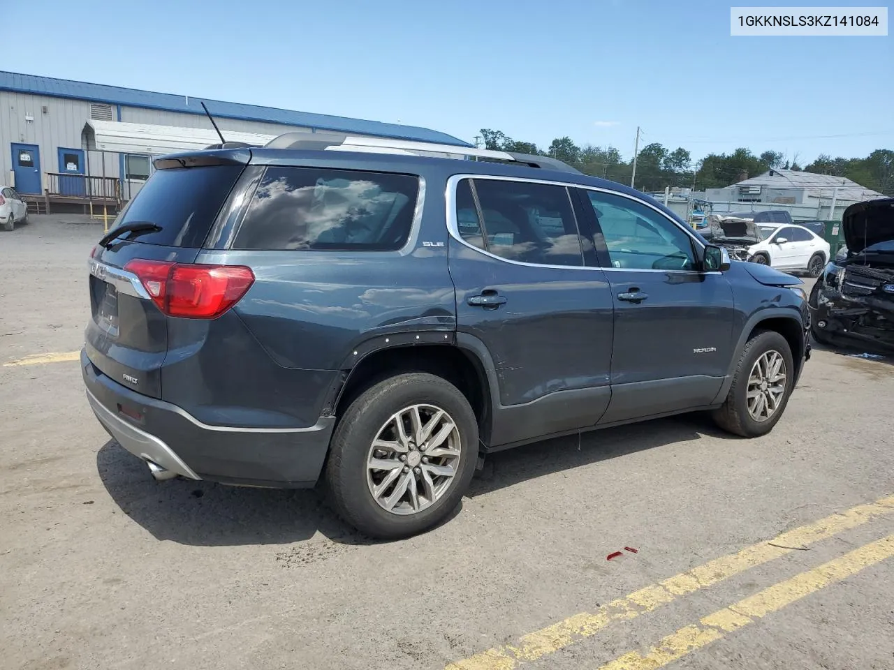 1GKKNSLS3KZ141084 2019 GMC Acadia Sle