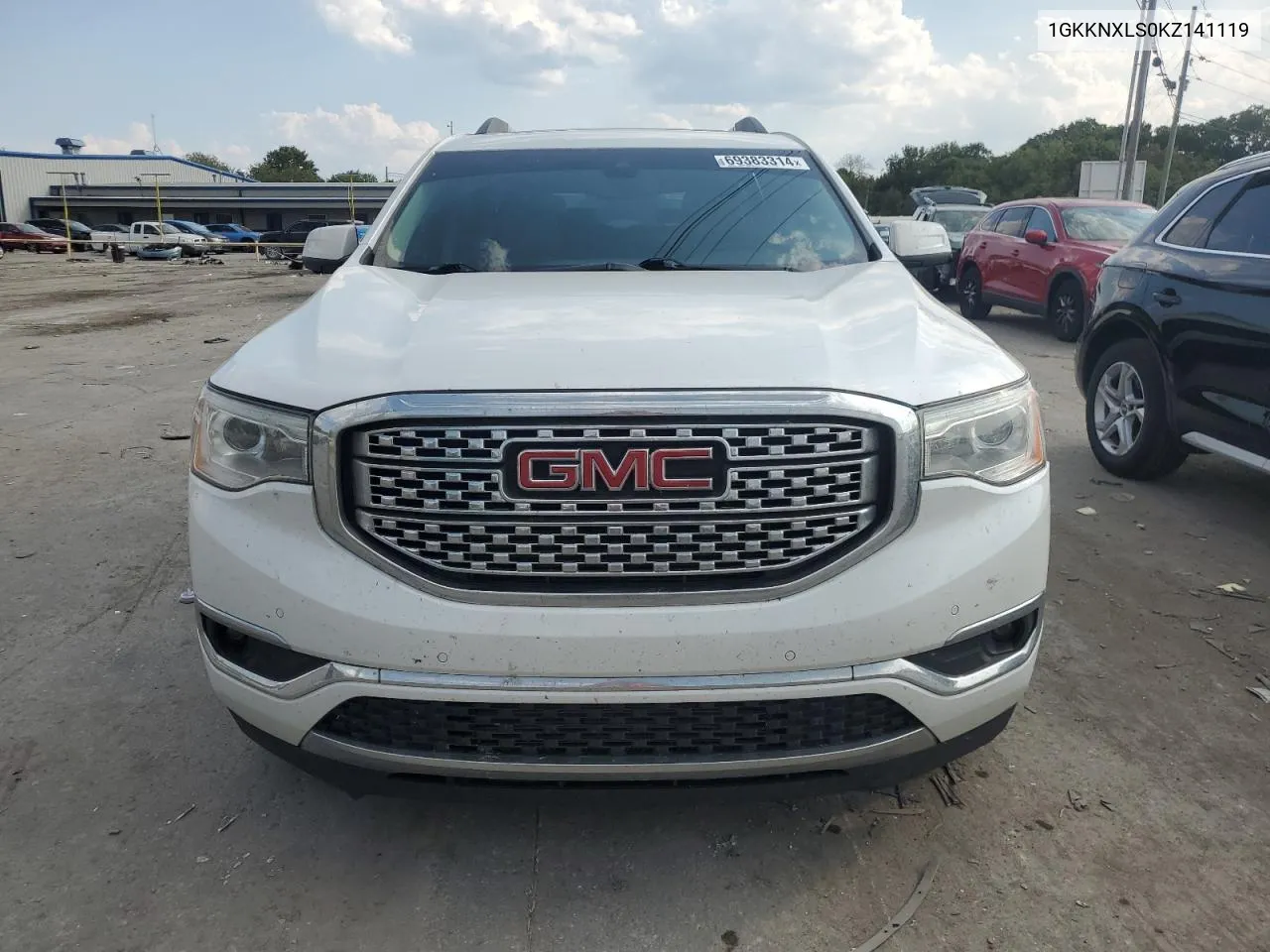 1GKKNXLS0KZ141119 2019 GMC Acadia Denali