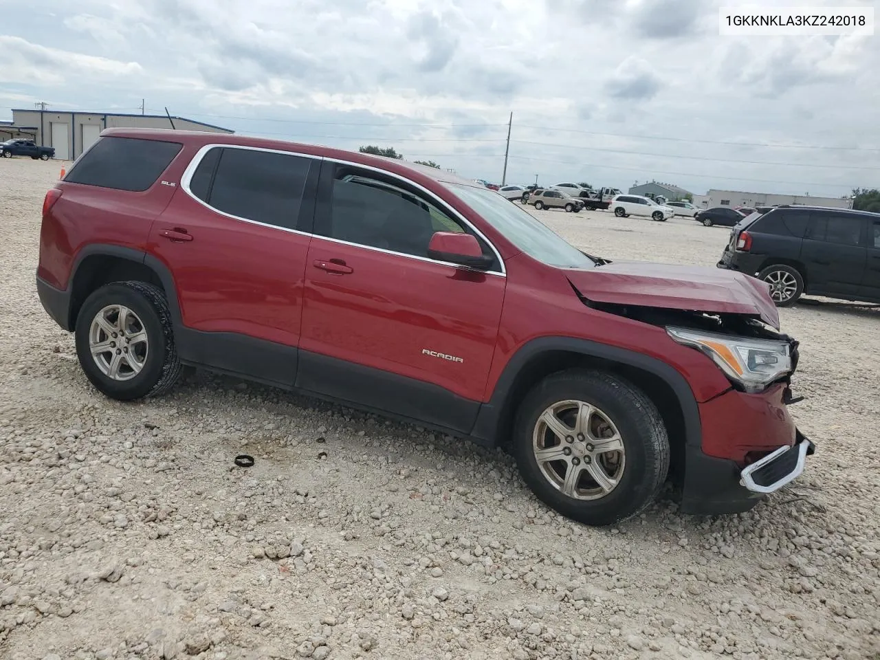 1GKKNKLA3KZ242018 2019 GMC Acadia Sle