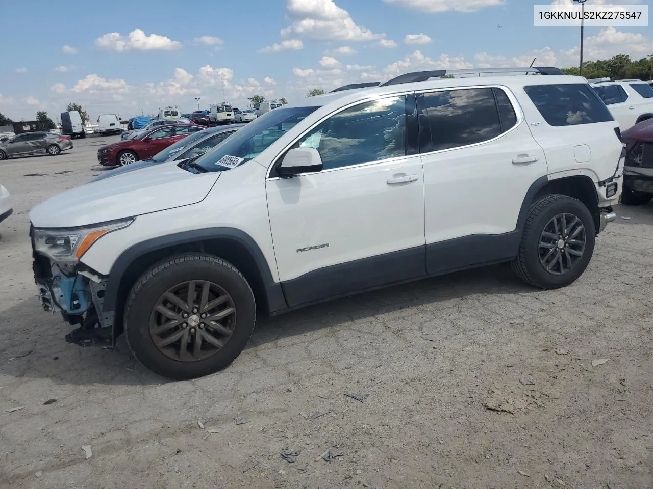 2019 GMC Acadia Slt-1 VIN: 1GKKNULS2KZ275547 Lot: 69985654