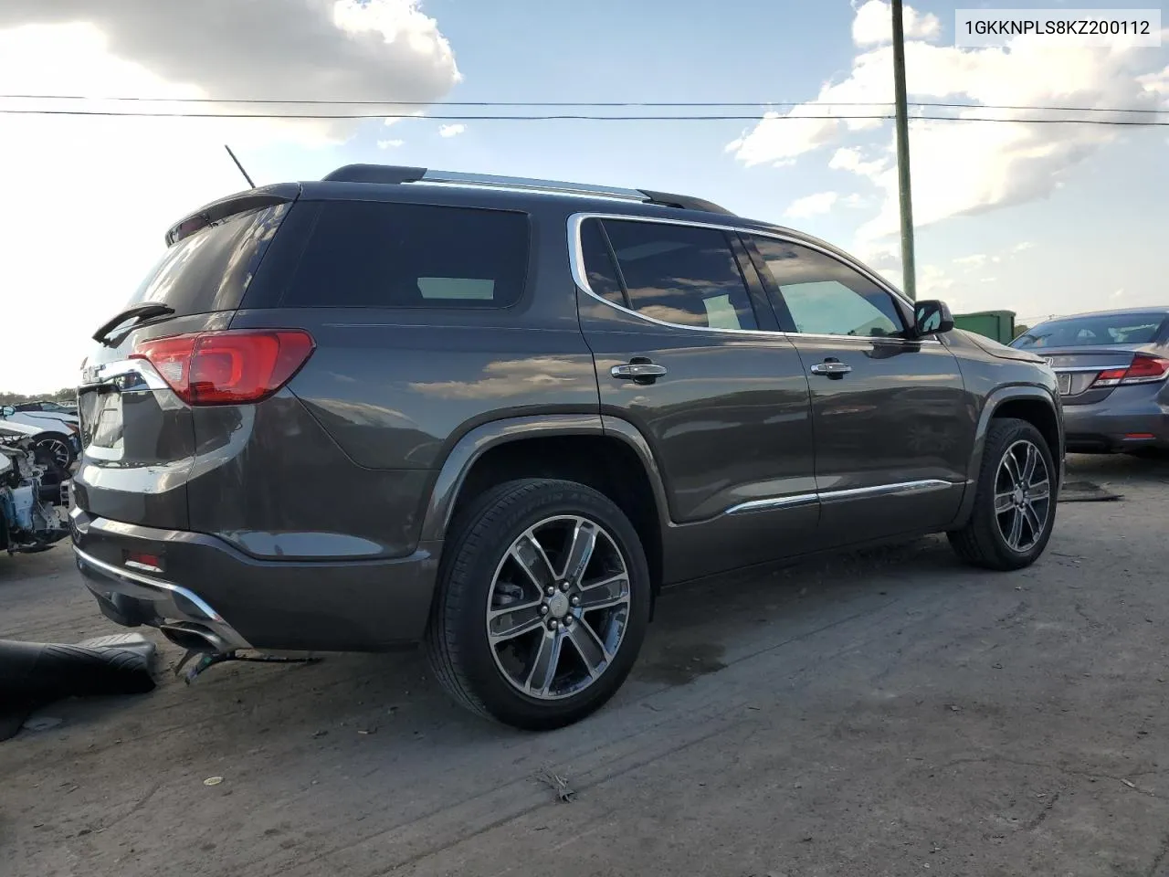 1GKKNPLS8KZ200112 2019 GMC Acadia Denali