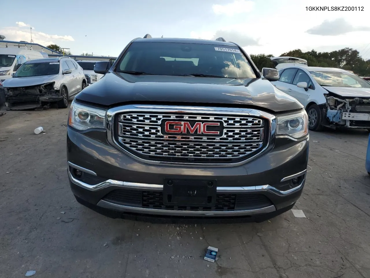 1GKKNPLS8KZ200112 2019 GMC Acadia Denali