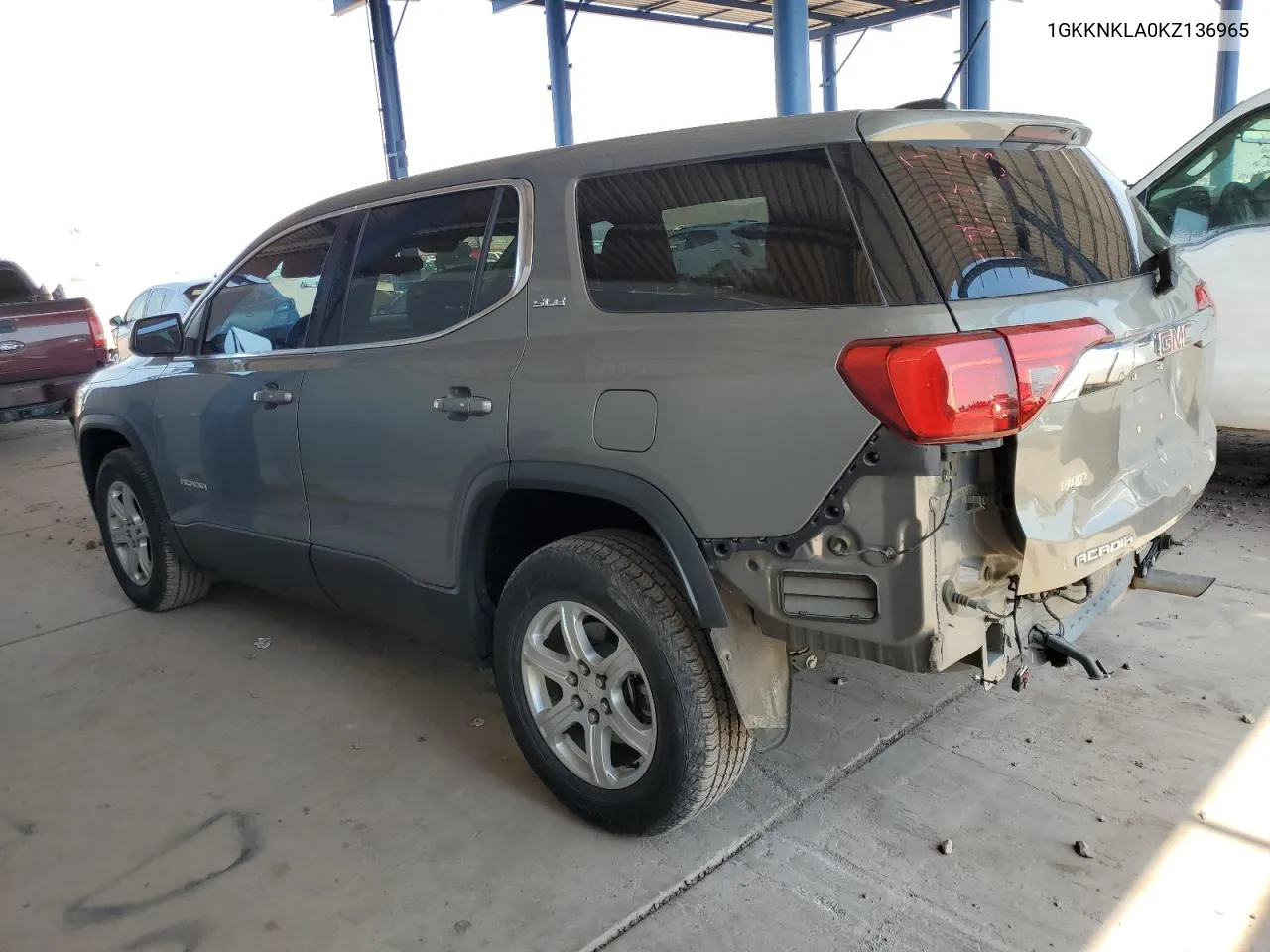 2019 GMC Acadia Sle VIN: 1GKKNKLA0KZ136965 Lot: 71031244