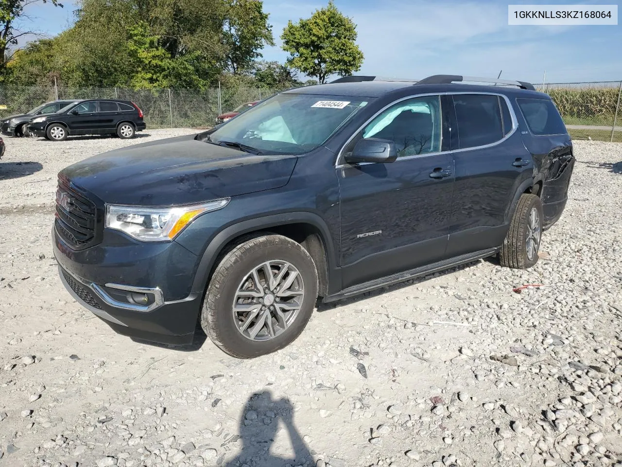 2019 GMC Acadia Sle VIN: 1GKKNLLS3KZ168064 Lot: 71404544